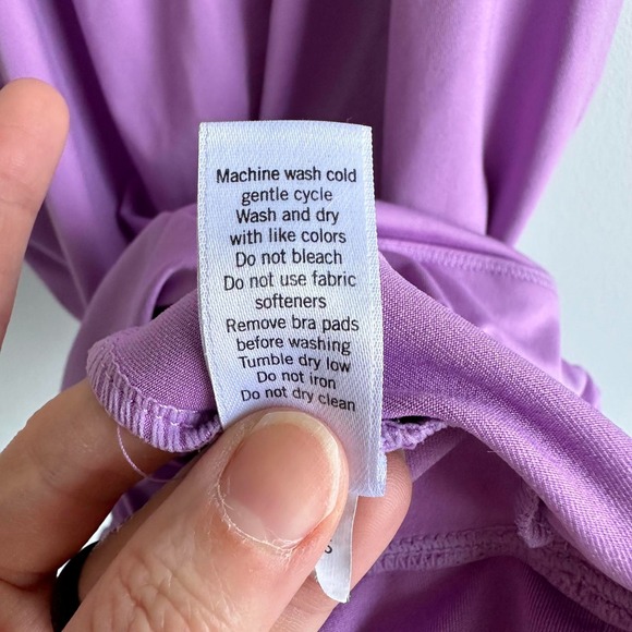 ATHLETA Lavender Tinker Yoga Ladies Athletic Tank Top, M - Picture 5 of 5